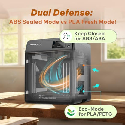 FlashForge Adventurer 5M Pro Enclosed 3D Printer, 600mm/s 220x220x220mm - color: AD5M Pro