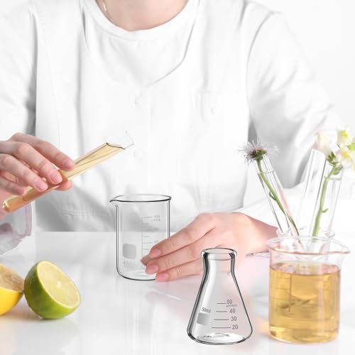 Frienda 30 Pcs 50/100/250/500/1000ml Lab Glassware Beaker Set - size: 50/100/250/500/1000ml