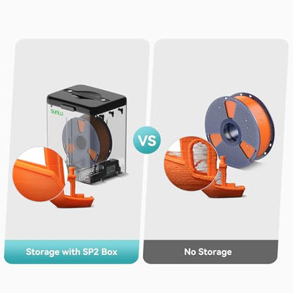 SUNLU Filament Dry Box - 3KG Filament Storage Box with Hygrometer - color: Filament Storage Box