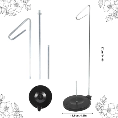Heavy Cast Iron Thread Stand, Large Spool Holder for Sewing