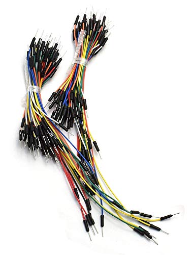 TEKTRUM BREADBOARD JUMPER WIRE KIT (130 PIECES SOFT WIRE) - size: 130 PIECES SOFT WIRE