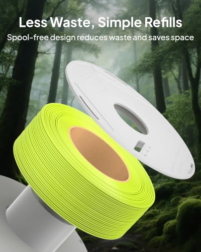 ELEGOO PLA Basic 3D Printer Filament 1.75mm Light Cyan 1KG - color: Pla Light Cyan