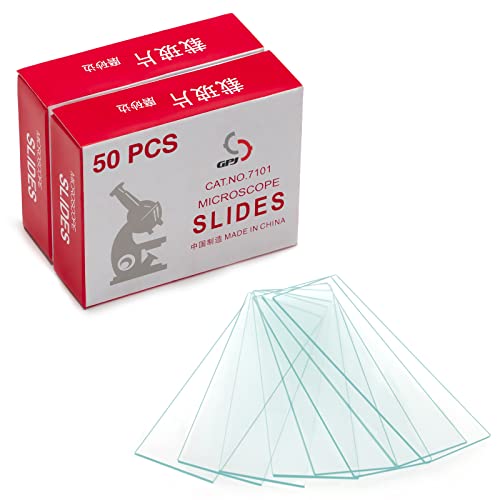 100 Pack of Lab Microscope Slides for Lab Consumables Research - style: 100 Pack of Lab Microscope Slides