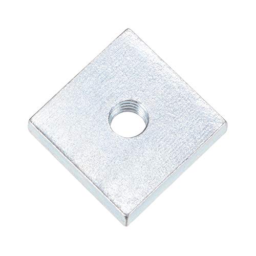 uxcell Square Nuts, M5x18mmx4mm Zinc-Plated Metric Coarse Thread Assortment Kit, 25 Pcs - size: M5x18mmx4mm