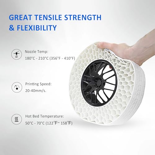 TPU Filament Grey - color: Grey Tpu 1