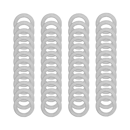 M10x16mm 304 Stainless Steel Shim Washers, Precision Thin Spacers - size: M10X16