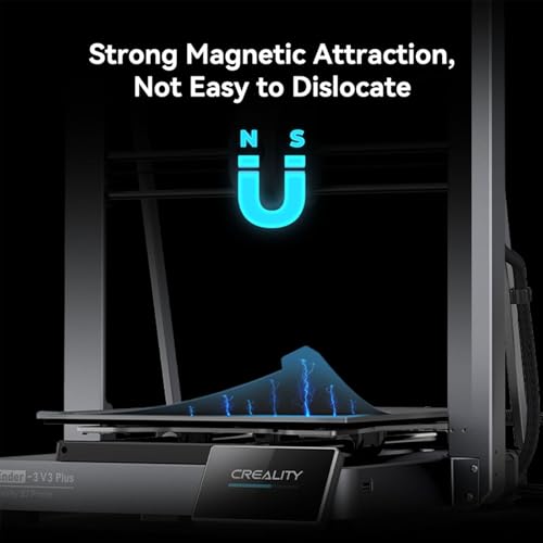 Creality K1 Max Build Plate Kit 315 * 310mm, Double Sided Epoxy Resin High-Strength Printing Platform for K1 Max, Ender 3 Max Neo, Ender 3 S1 Plus 3D Printers - style: K1 Max Epoxy Resin PEI Plate