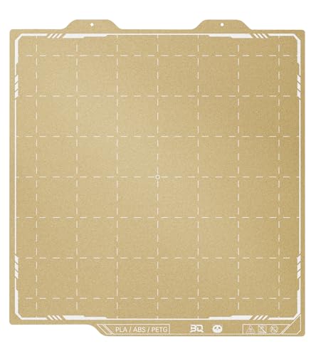 BIQU PyroGrip Double Side Textured PEI Build Plate for Bambu-Lab A1 Mini 3D Printer 184x184mm Panda Build Plate Flexible Sheet Print Bed Removable Surface Platform - color: Textured PEI-Gold, size: A1 Mini