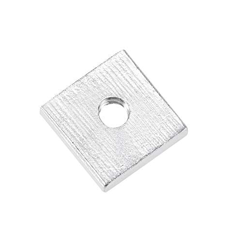 uxcell Square Nuts M3x10mmx2mm Zinc-Plated Metric Coarse Thread Assortment - size: M3x10mmx2mm
