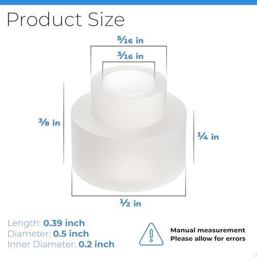 2 Pack Shower Door Nylon Pivot Bushing - size: #SPB12