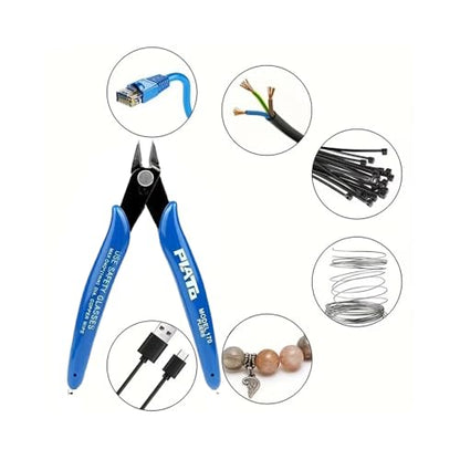 5-Inch, Steel, Precision Flush Cutter, 2/5/10pcs, Wire Cutters