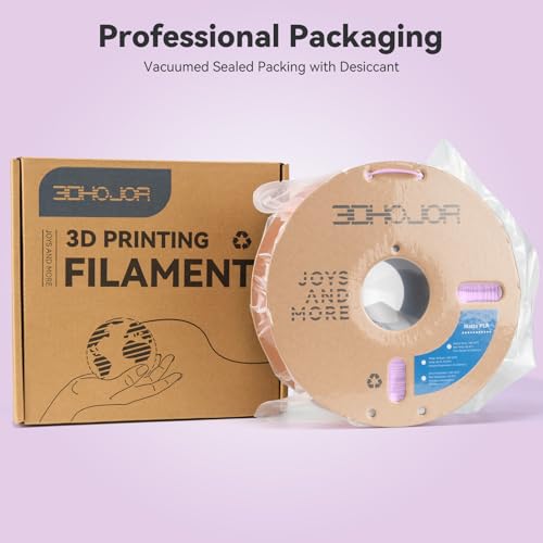 3DHoJor Matte PLA 3D Printing Filament Lilac,1KG - color: Lilac