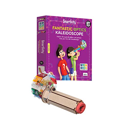 Smartivity Fantastic Optics Kaleidoscope for 6+ Years Boys and Girls, STEM, Learning, Educational and Construction Activity Toy Gift (Multi-Color) (Optics Kaleidoscope)