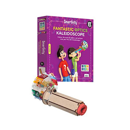 Smartivity Fantastic Optics Kaleidoscope for 6+ Years Boys and Girls, STEM, Learning, Educational and Construction Activity Toy Gift (Multi-Color) (Optics Kaleidoscope)