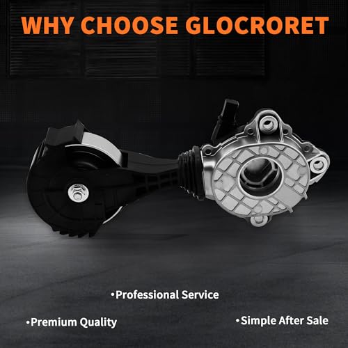 Serpentine Belt Tensioner Idler Friction Wheel & Water Pump Pulley Fit for 2007-2016 Mini Cooper, Cooper Paceman, Cooper Countryman 1.6L 2.0L L4/1.5L L3, Replace 11287598833 11517545958