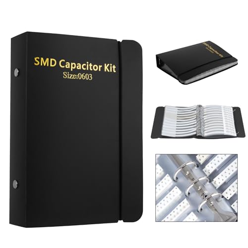 SMD 0603 Capacitor Kit, 0603 Capacitors Assortment Folder