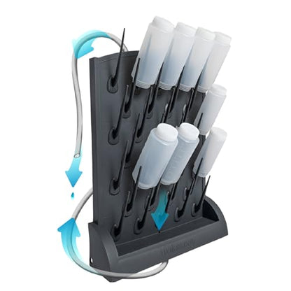 Bottle Drying Rack - Commercial 32-Peg Organizer - size: 32 Pegs