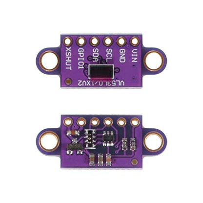 VL53L0X Time-of-Flight (ToF) Laser Ranging Sensor Breakout VL53L0XV2 Laser Flight Distance Measurement Module I2C IIC for Arduino(Pack of 4)
