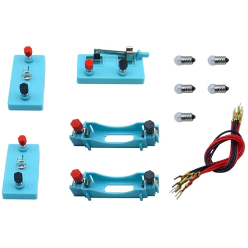 1 Set Circuit Learning kit Basic Physics Electrical Experiment Box for Building Circuits in Physics Labs