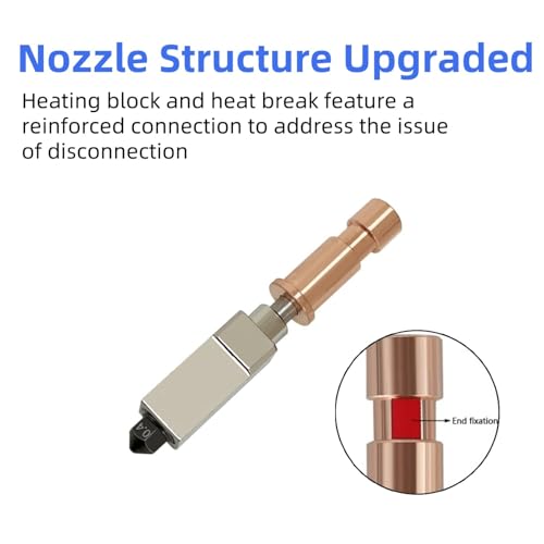 4 Pack Ceramic Hotend Kit for Anycubic Kobra S1