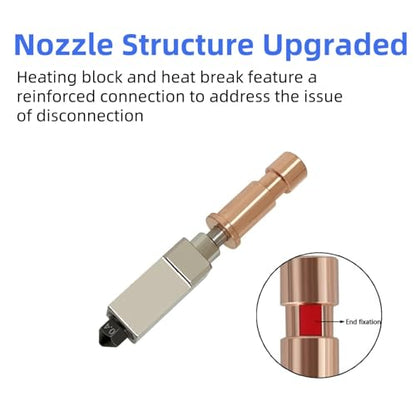 4 Pack Ceramic Hotend Kit for Anycubic Kobra S1