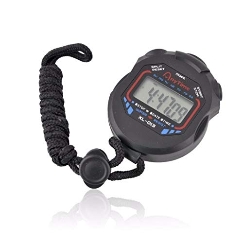 Stopwatch Digital Handheld Multi-Function Professional Handheld Electronic Digital LCD Chronograph Timer Stopwatch Sportwatch