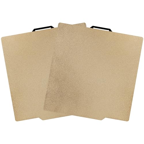 Build Plate for Bambu Lab P1S P2S A1 X1C X1 X1E P1P: PEI Build Plate Double-Sided Textured Flexible PEI Spring Steel Build Platform, 3D Printer Build Surface for 3D Printing Hobbyist, 257 X 257mm - style: Textured PEI+Textured PEI