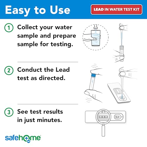 Safe Home DIY Lead in Drinking Water Combo Test Kit- (2 Pack) - color: 2-Pack