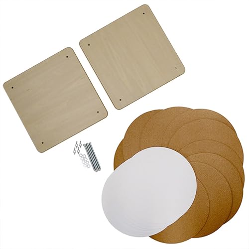BestNest Nature Presses, 9" x 9", Set of 3