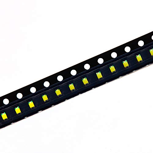 Chanzon 100 pcs SMD 0603 (1.6mm x 1.6mm)White LED Diode Lights (DC 3V 20mA) - color: A) White (100pcs)
