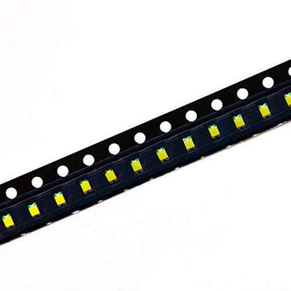 Chanzon 100 pcs SMD 0603 (1.6mm x 1.6mm)White LED Diode Lights (DC 3V 20mA) - color: A) White (100pcs)