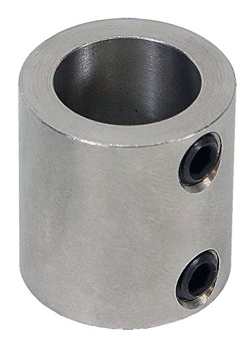 12mm to 5mm Stainless Steel Set Screw Shaft Coupler