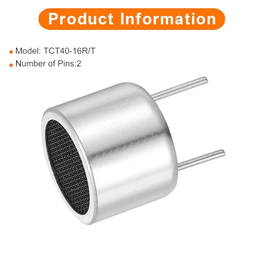 MECCANIXITY 8Pcs Ultrasonic Module 4 Transmitters + 4 Receivers Silver