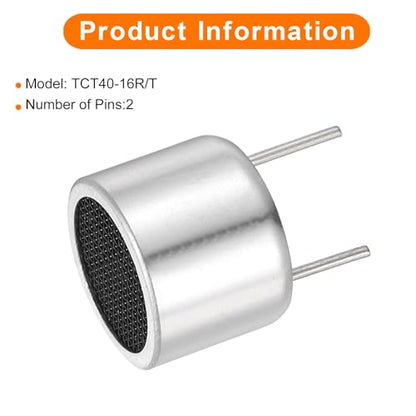 MECCANIXITY 8Pcs Ultrasonic Module 4 Transmitters + 4 Receivers Silver