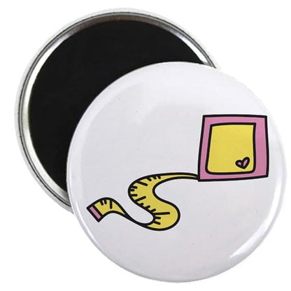 CafePress Measuring Tape Magnets 2.25" Round Magnet (10 pack)
