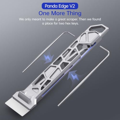 BIQU Panda Edge V2.0 3D Printer Scraper Compatible Bambu-Lab Spatula Blades - size: V2.0