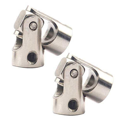5Pack Vgoohobby Universal Rotatable Steering Shaft U Joint Coupling Motor Connector Coupler for RC Car Robot Crawler Boat (3mm to 3mm)