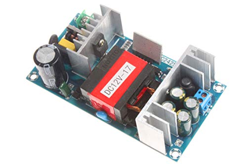 NOYITO AC to DC Isolated Power Supply Module AC 120V 110V - 245V to DC 12V 17A 204W Peak 12V 20A 240W Max Power Module with Overvoltage Overload Short-Circuit Protection (12V 17A, Peak 20A) - size: 12V 17A / Peak 20A
