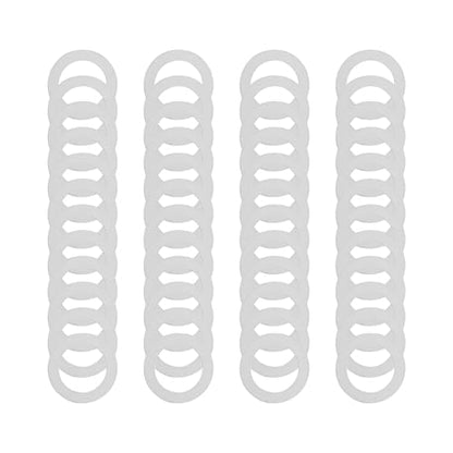 M8x12mm Stainless Steel Shim Rings, Precision Spacing Washers - size: M8x12
