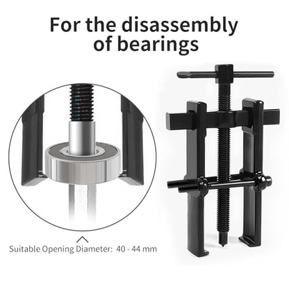 Beam 2 Jaw Puller 2" Bearing Gear Pullers, 125mm T-Shaped Screw - size: 2Jaw 2In 75×125MM