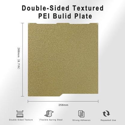 Double Sided Textured PEI Build Plate for Kobra 3 256x268mm - color: Double Sided Textured PEI, size: 256x268mm