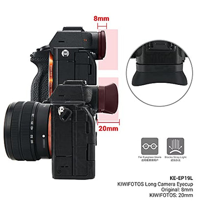 Soft FDA-EP19L Eyecup Eye Cup Viewfinder for Sony A7V A7IV A7R VI V A7S III - size: Sony FDA-EP19 Replacement