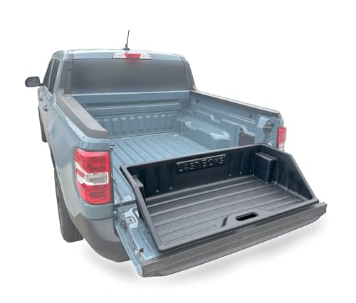 Last Boks Cargo Box Organizer for Ford Maverick, Slides onto Tailgate for Easy Access to Load and Unload, Stores and Protects Your Cargo and Vehicle - size: LBTR-MAV 48”