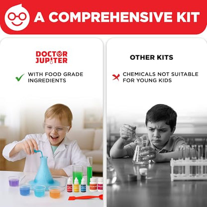 Doctor Jupiter Color Science Experiments Kit for Kids Ages 4+ - style: Color Science Kit: 4+