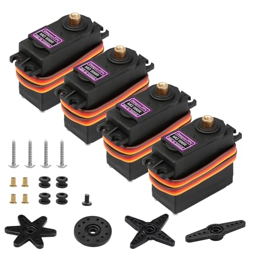 Deegoo-FPV MG996R 55g Metal Gear Digital Servos, 4-Pack - style: MG996R-4pack