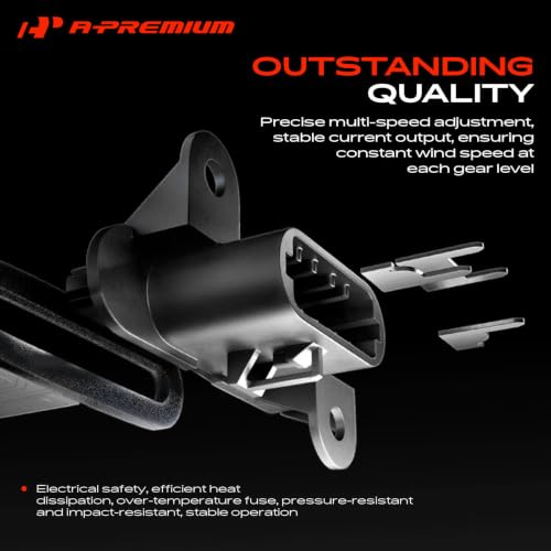 A-Premium Radiator Fan Control Module with 3+2 Pins Connector