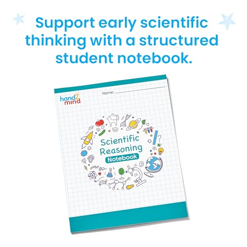 hand2mind Scientific Reasoning Notebook, Grades K-2, Set of 10 - style: Grades K-2