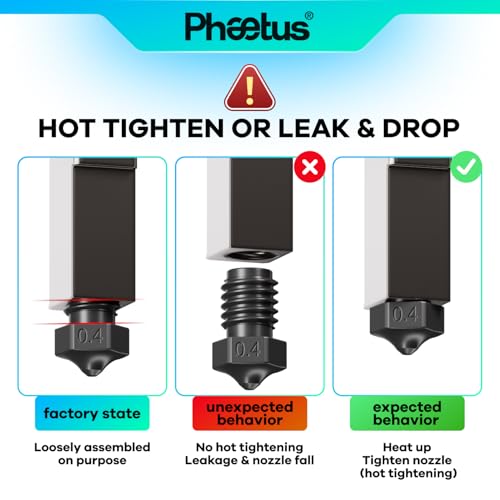 PhaetusxArkfly Conch Hotend for Adventurer 5M/5M Pro 43mm³/s High Flow - color: Black, size: 0.6