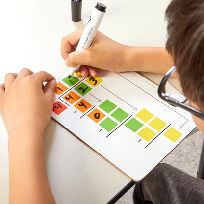Really Good Stuff Beginning Long Division Dry-Erase Boards - 6 Boards