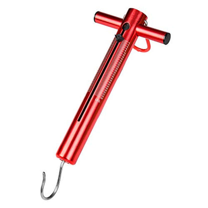 Booms Fishing TS1 Aluminum Tube Spring & Hook Scale 50LB/22KG - size: 50 LBS